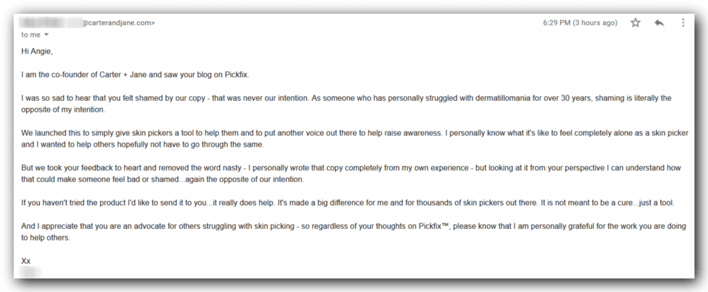 Does PickFix™ Help with Skin Picking?